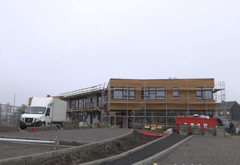 Visite de la nouvelle crèche de l'hôpital Marie Curie à Lodelinsart