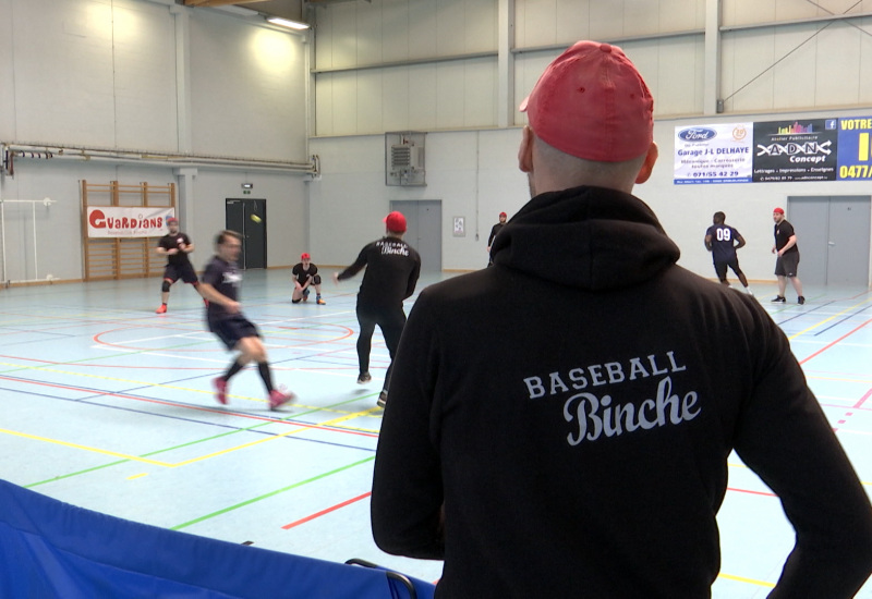 Erquelinnes : un tournoi de baseball en salle organisé par les Guardians de Binche