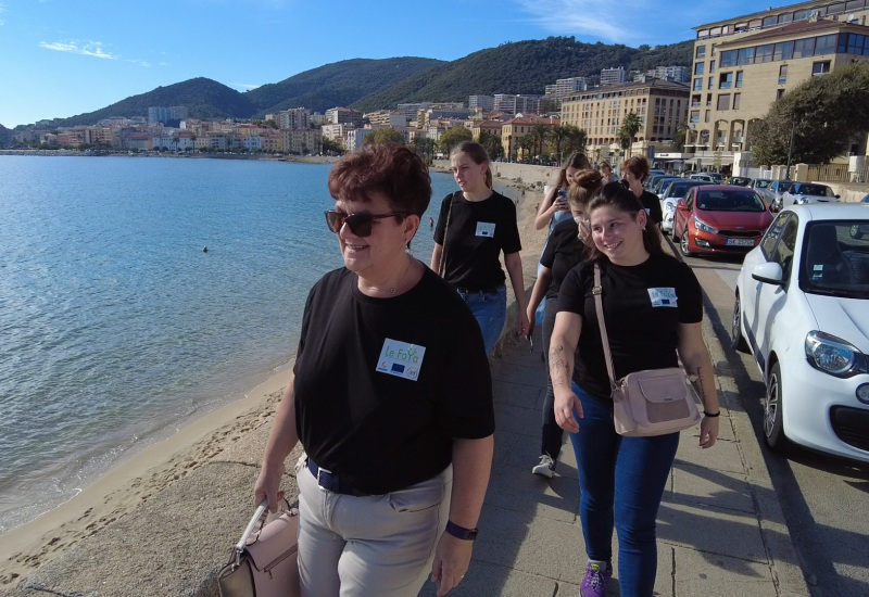 Erasmus + : Des élèves du Foya en stage à Ajaccio !