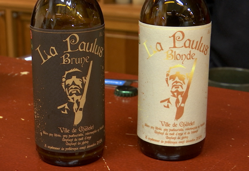 Châtelet: la bière "La Paulus" est désormais disponible lors des évènements communaux !