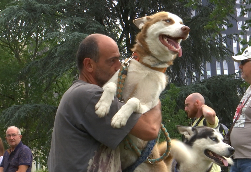 La tournée "Esprit Dog Solidarité" a fait étape à Charleroi