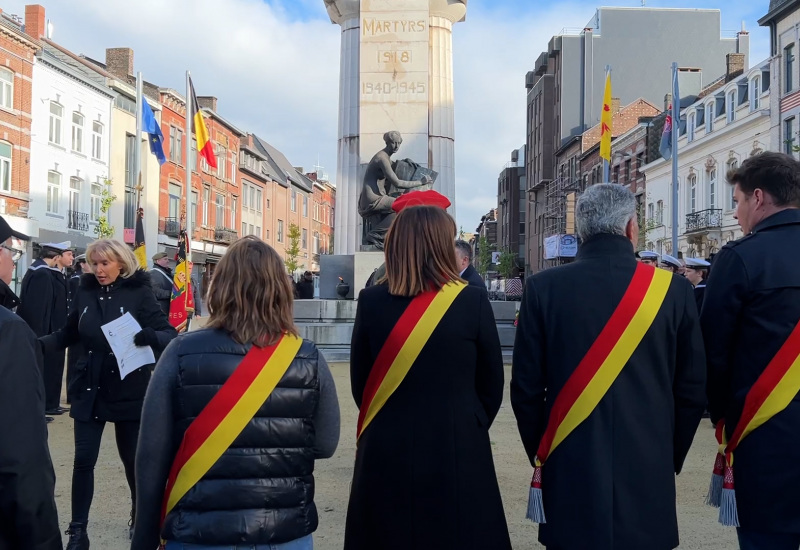 Charleroi commémore le 11 novembre