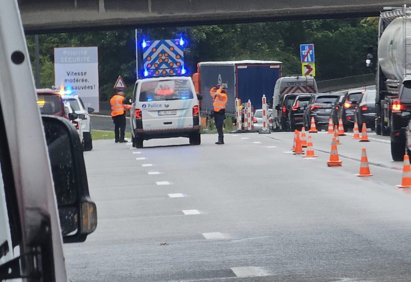 Charleroi: des accidents provoquent d’importants ralentissements