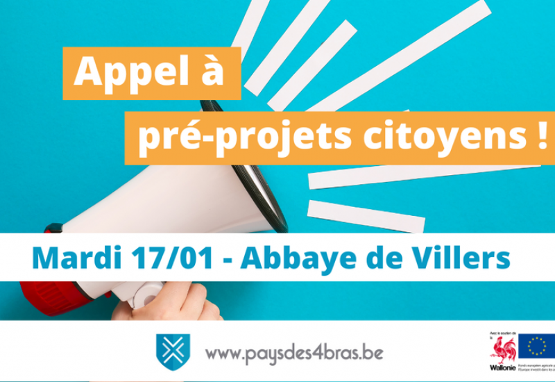 Les Bons Villers: Quels projets voulez-vous pour le Pays des 4 Bras à l’horizon 2028?