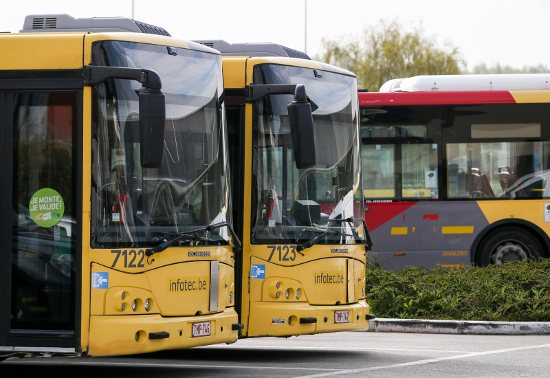 TEC Charleroi: liste des parcours supprimés ce mardi 6 décembre