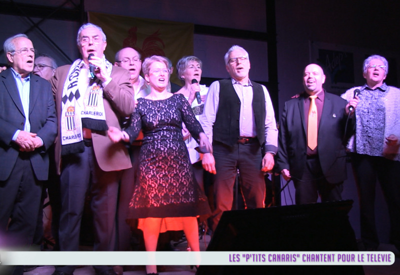 Spectacle des P'Tits Canaris de Frasnes au profit du Télévie