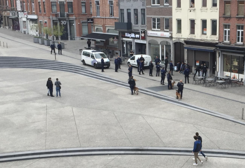 Charleroi : opération policière contre des bandes rivales sur la Place de la Digue