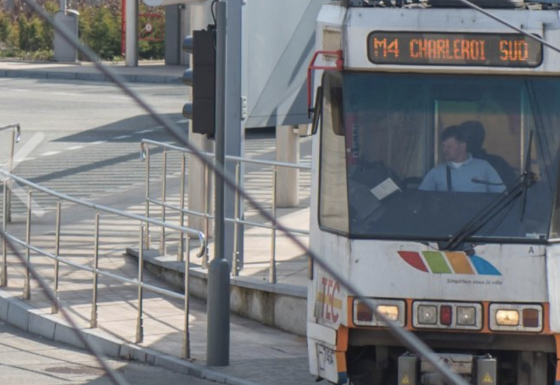 Charleroi: travaux à la station Soleimont 