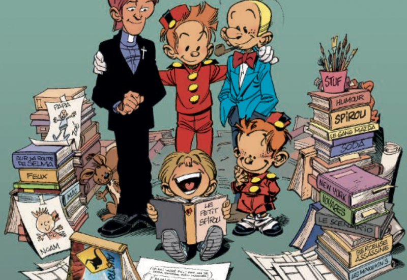 Dupuis: Le journal Spirou rend hommahe à Philippe Tome