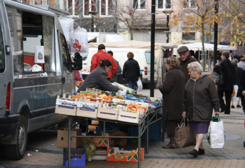 Fleurus: déplacement du marché ce 16 décembre 