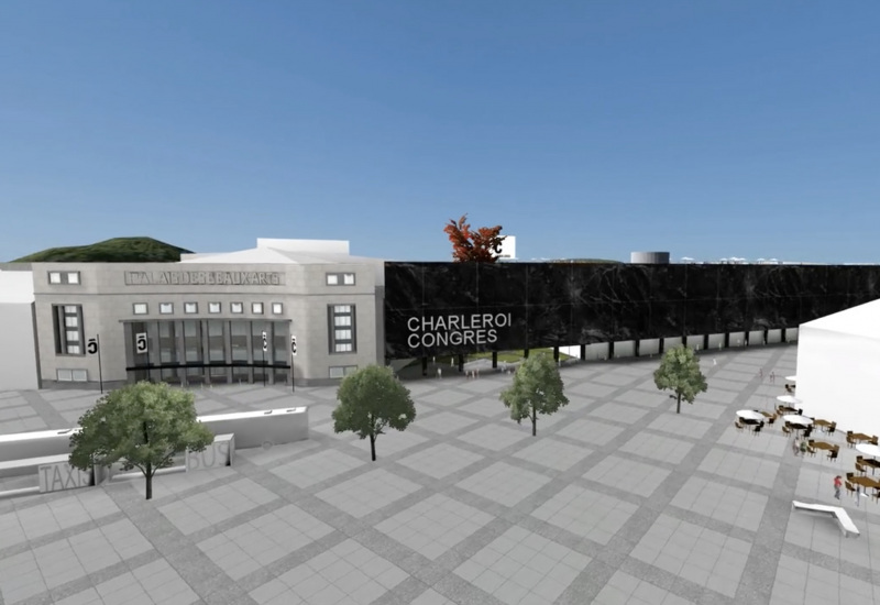 Charleroi : la ville renonce au projet de Palais des Congrès 