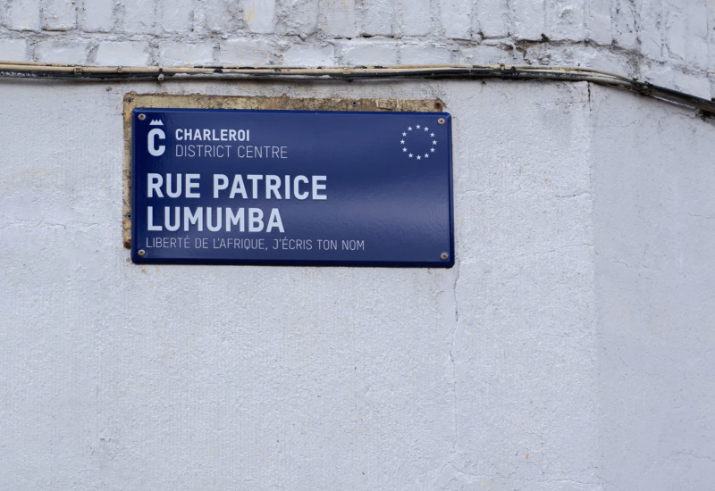 Charleroi: une première rue « Patrice Lumumba » 