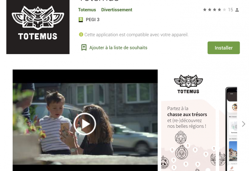 Totemus: une chasse aux trésors dans Charleroi 