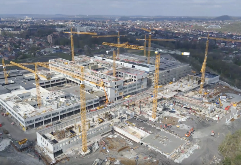 Découvrez les dernières images du chantier du GHDC