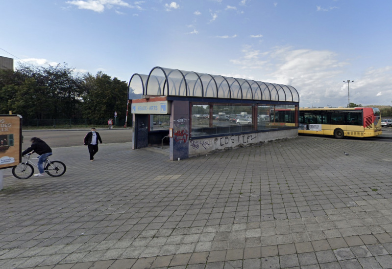 Charleroi: La gare des bus et la station de métro "Beaux-Arts" vont devenir "Palais" 