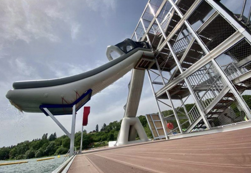 Lacs de l’Eau d’Heure: l’Extrême Tower vient compléter les installations du Spin CablePark 