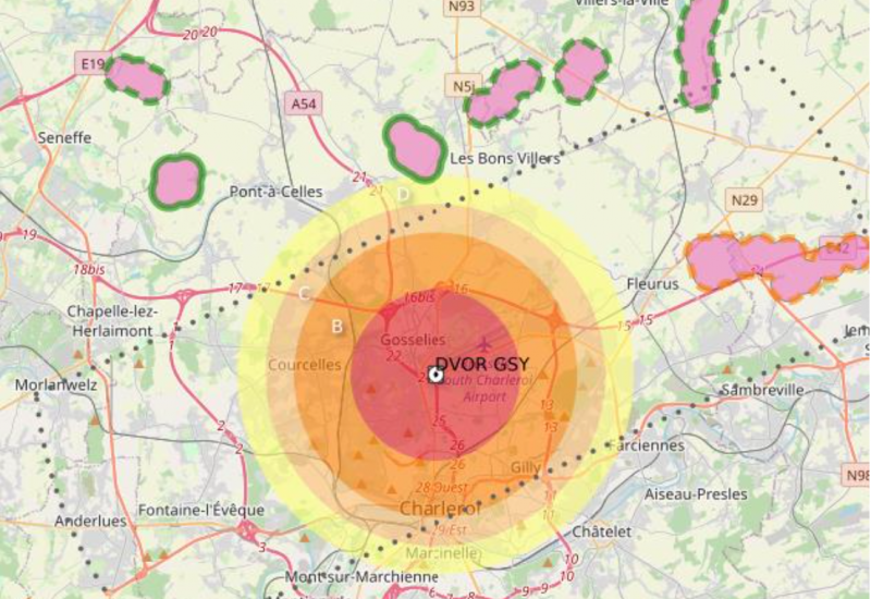 Suppression de la zone de protection autour de BSCA, afin d'augmenter le nombre d'endroits où des éoliennes peuvent être installées