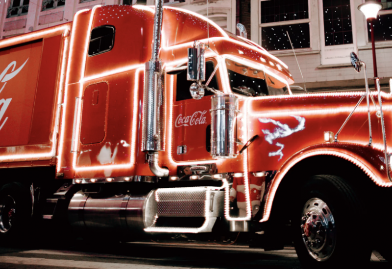 Le camion de Noël de Coca-Cola passera par Charleroi