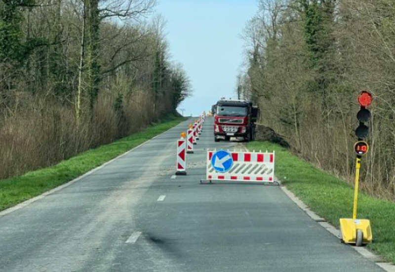 Sivry: des travaux d’égouttage et de piste cyclable ont commencé