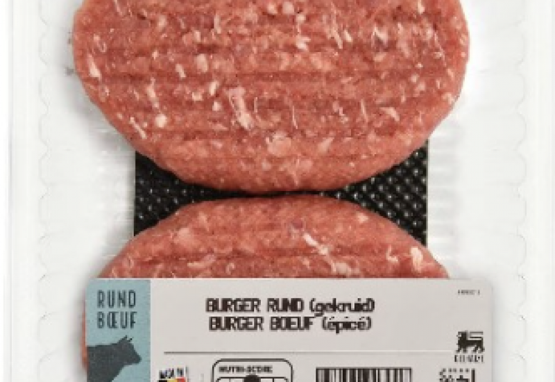 L'AFSCA demande de ne pas consommer le Burger bœuf (épicé) de la marque Delhaize