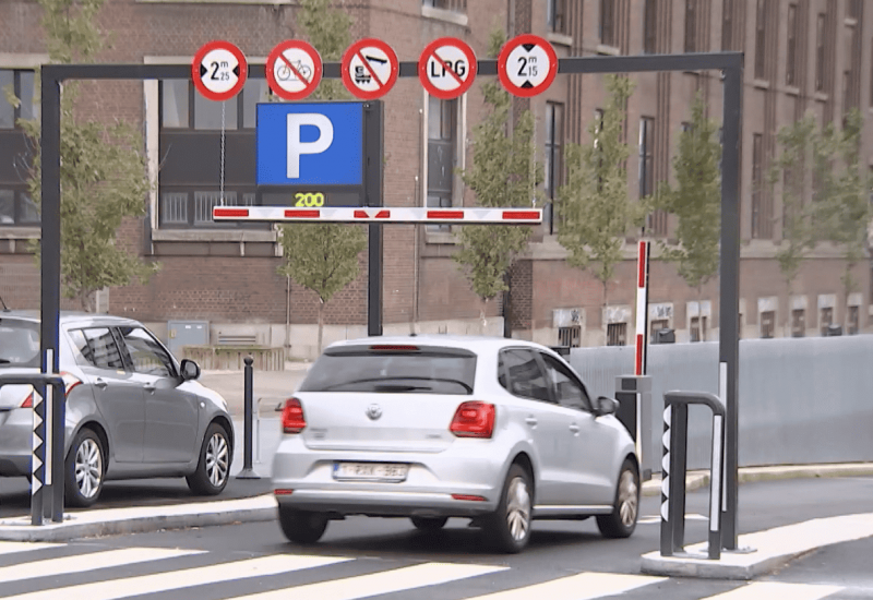 Charleroi: Découvrez le nouveau parking "Campus" 