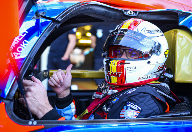 Nigel Bailly se prépare activement pour le départ des 24h du Mans