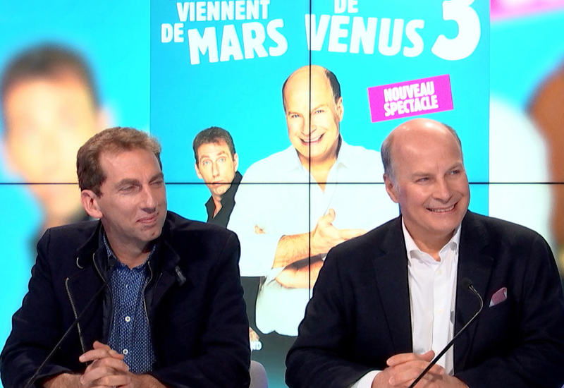 "Les hommes viennent de Mars et les femmes de Vénus 3" en février prochain à Charleroi