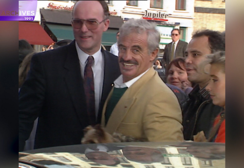 Il y a 30 ans, Jean-Paul Belmondo jouait Cyrano à Charleroi