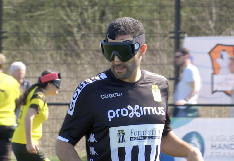 L'équipe de Cécifoot Charleroi a organisé la Zebra Cup le week-end dernier