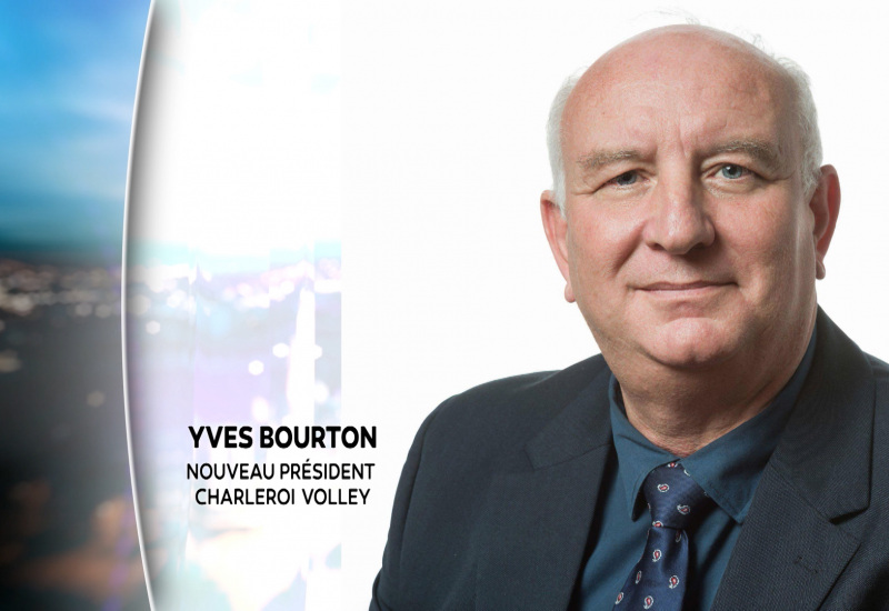 Yves Bourton est le nouveau président de Charleroi Volley