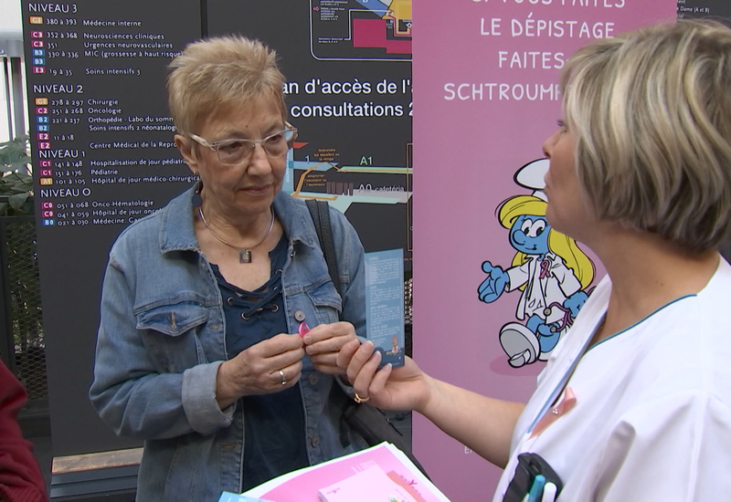 Cancer du sein : l'opération "Octobre rose" se poursuit au GHDC