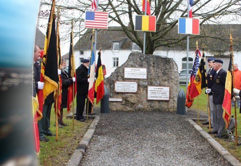 Commémorations de la fin de la première guerre mondiale à Momignies