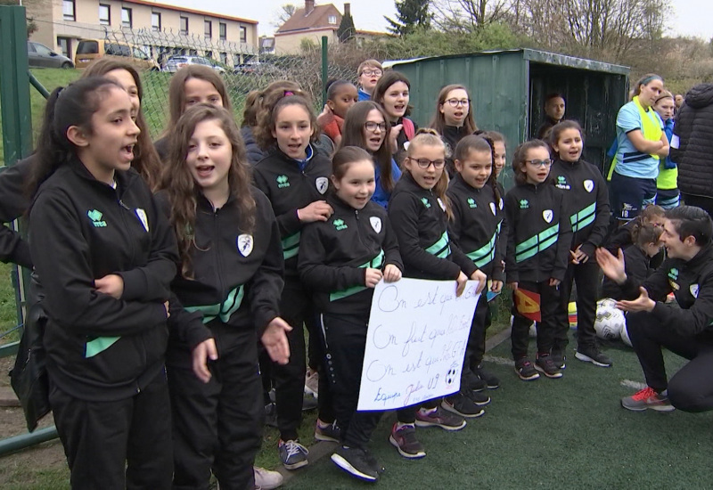Le foot féminin cartonne dans notre région : nous étions au sommet Monceau - Gosselies