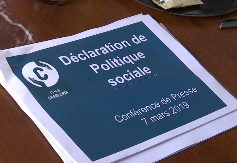 Déclaration de politique sociale du CPAS de Charleroi 