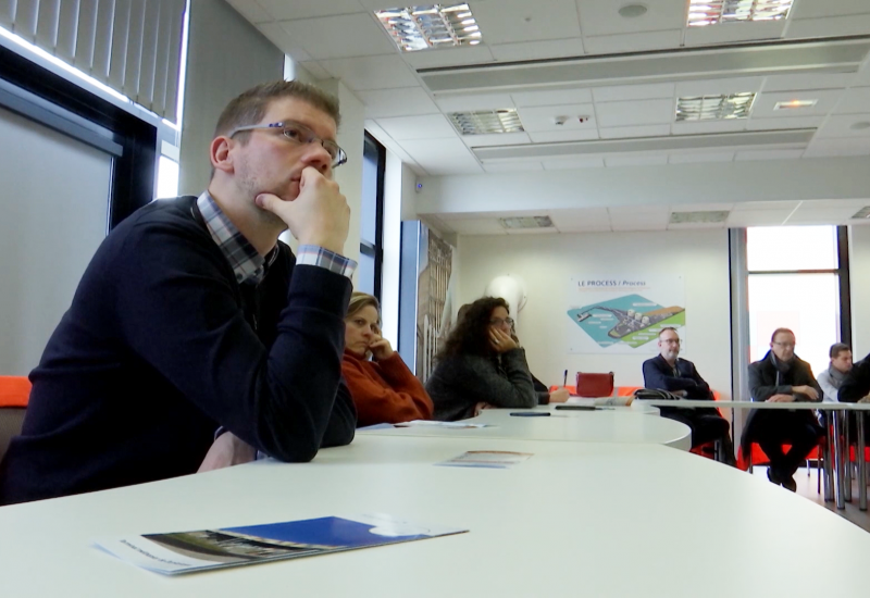 Mission hennuyère en France : visite du terminal Gazier de Fluxys à Dunkerque