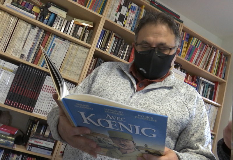 « Avec Koenig », une BD historique de deux dessinateurs de chez nous: Glogowski et Palmisano