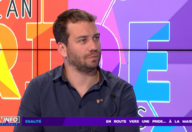 Laurent Mallet, président de la Belgian Pride : "on a encore beaucoup de chemin à faire"