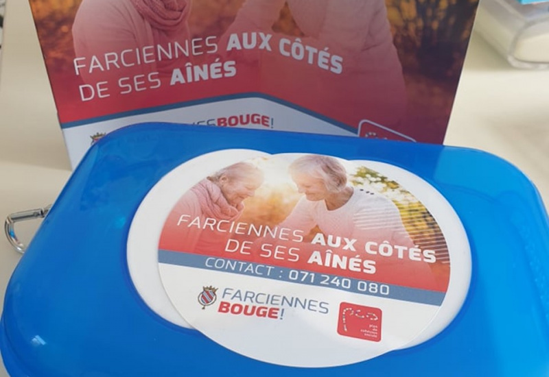 Farciennes: Une boîte à tartines pas comme les autres distribuées aux aînés