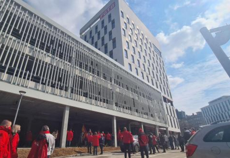 La Caisse Chômage de la FGTB de Charleroi en grève pendant 24h 