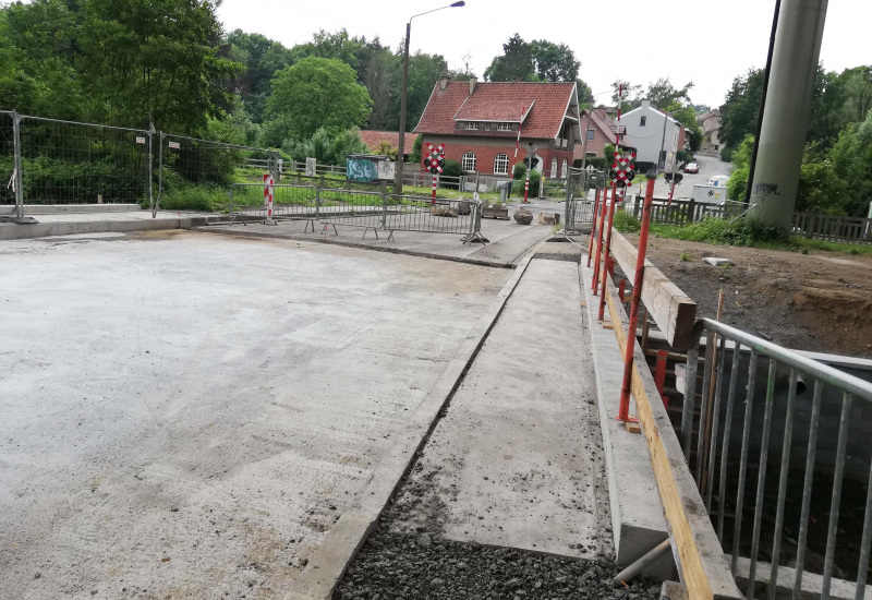 Montigny-le-Tilleul : les travaux de la rue de Mont-sur-marchienne avancent bien (photos)