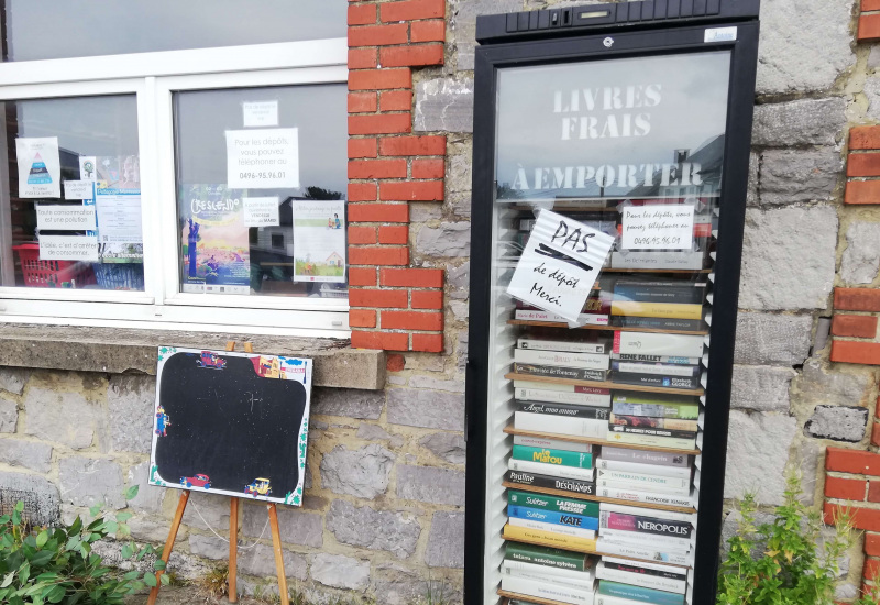 Un frigo à livres bientôt à Biercée