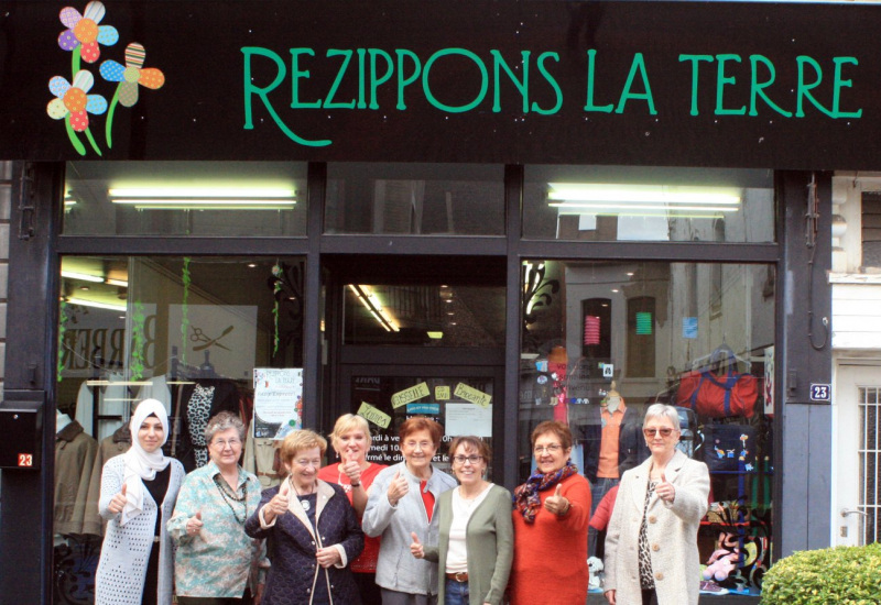 « Rezippons la terre »: du seconde main vendu désormais en ligne