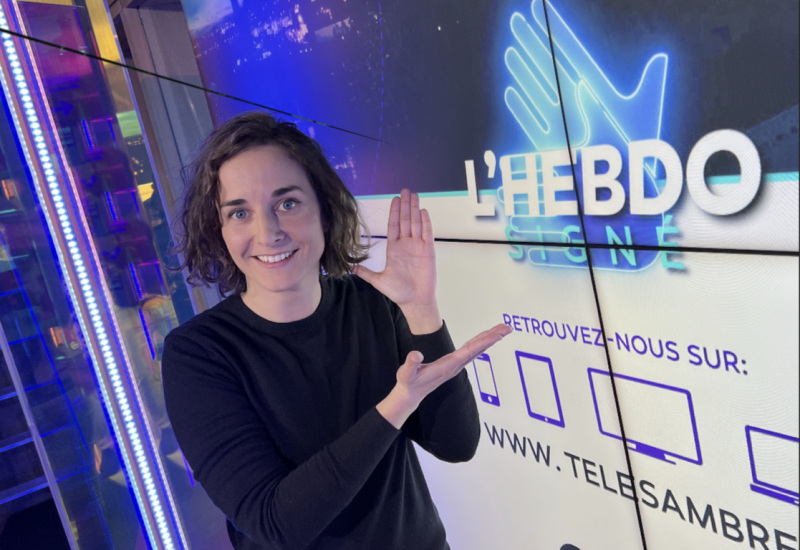 "L'Hebdo signé" un nouveau rendez-vous inclusif sur Télésambre 