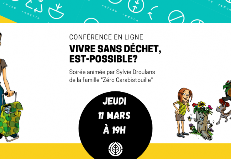 Ipalle proposera le 11 mars, une conférence inspirante afin de tendre vers le « zéro déchet ».