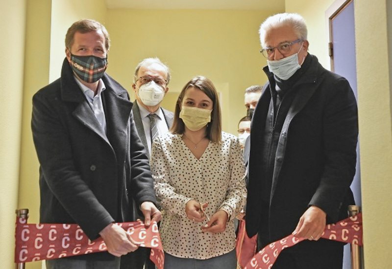 Le Prince Laurent était à Charleroi aujourd'hui pour inaugurer un nouveau dispensaire de sa Fondation