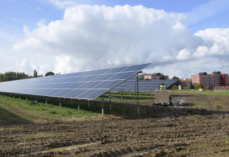 Charleroi : une centrale photovoltaïque installée aux anciennes Aciéries Allard