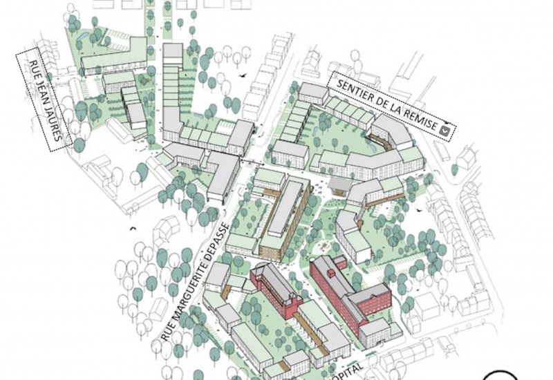 Déménagement du GHdC : le site Saint-Joseph à Gilly sera transformé en zone de logements