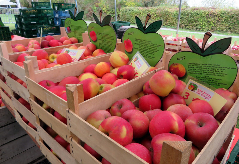 Chimay : la foire aux pommes est de retour à l'Aquascope de Virelles