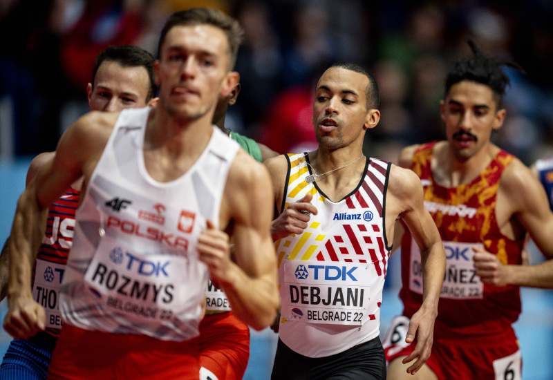 Le carolo Ismael Debjani éliminé dans la série du 1.500 mètres aux Championnats du monde en salle à Belgrade