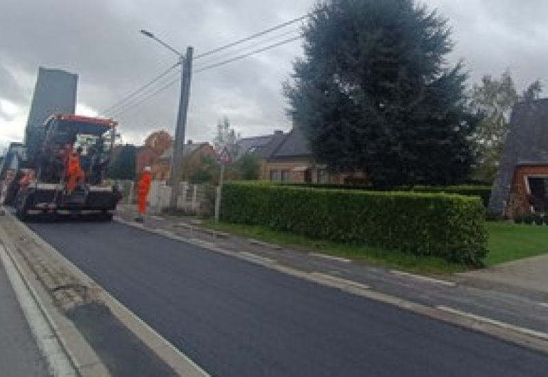 Thuin: Circulation rétablie sur la route de Sartiau jusqu'au 5 novembre